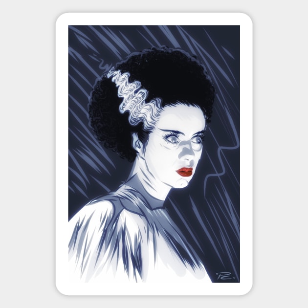 Elsa Lanchester - An illustration by Paul Cemmick Magnet by PLAYDIGITAL2020